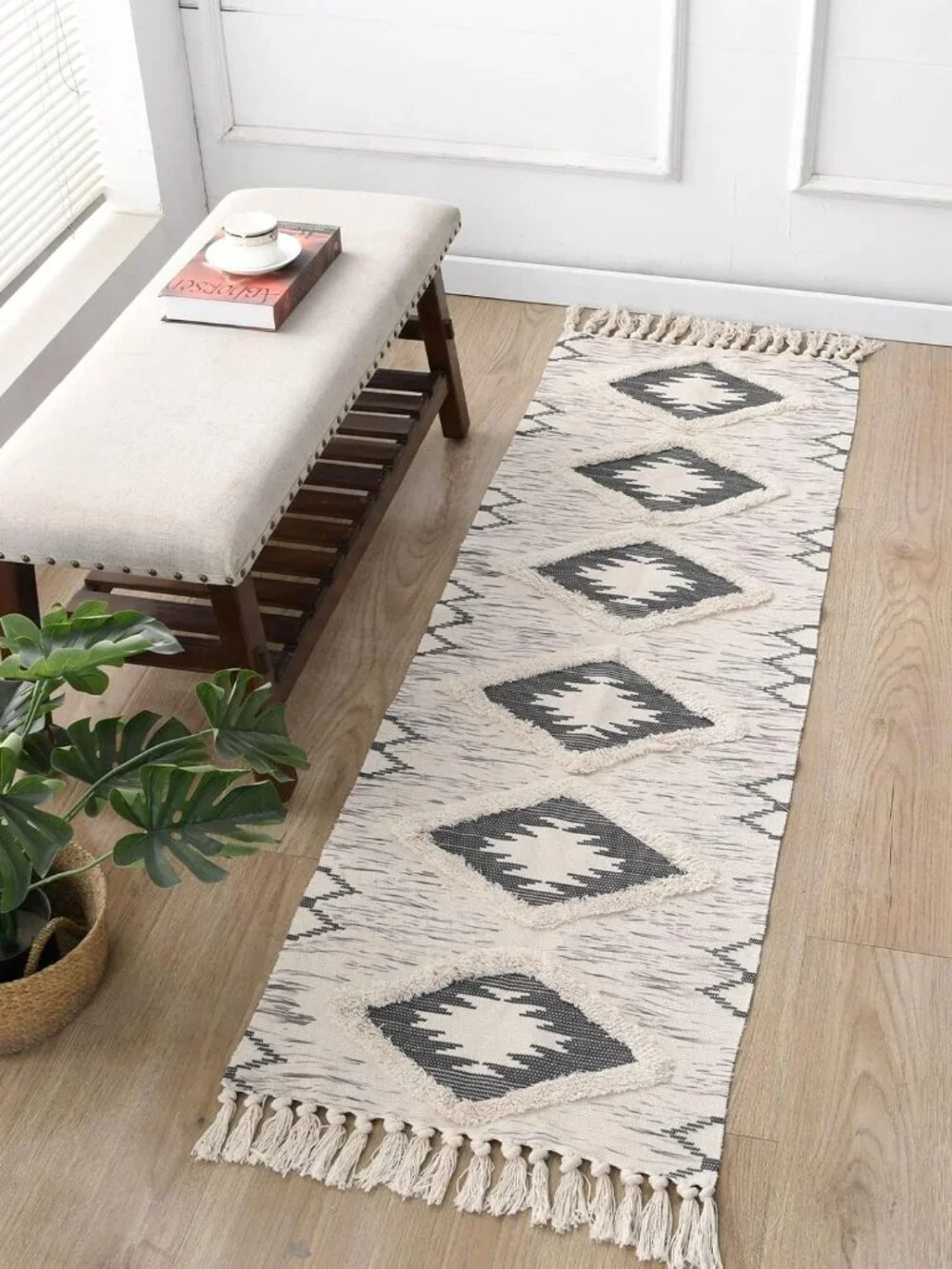 Boho Runner Rug 2'x6'